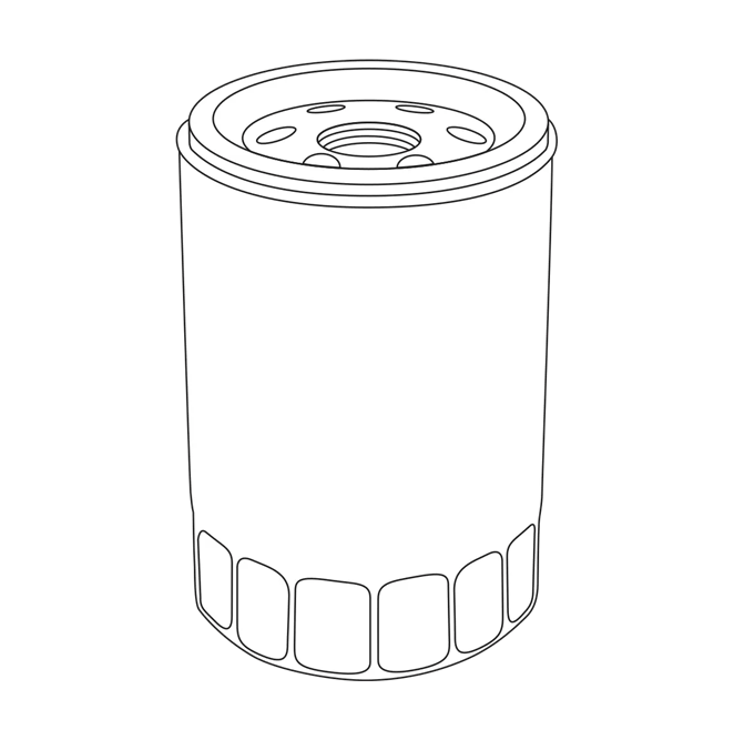 Engine oil filter wire drawing